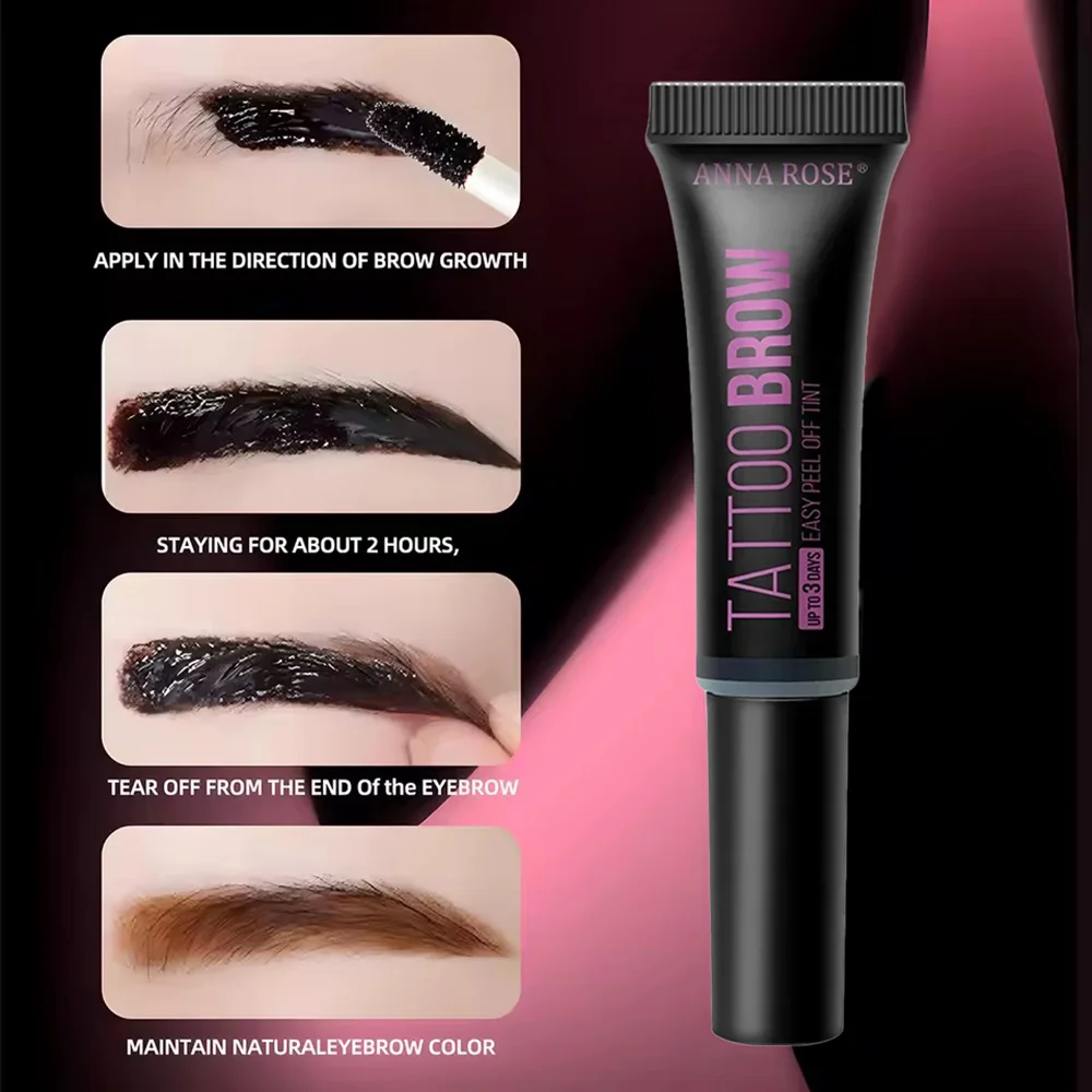 Bb Cream Tinted - Gel Tinta Sopracciglia Peel-Off Impermeabile, Crema