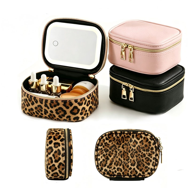 Beauty Makeup Quotes - Borsa Portatile per Trucchi con LED