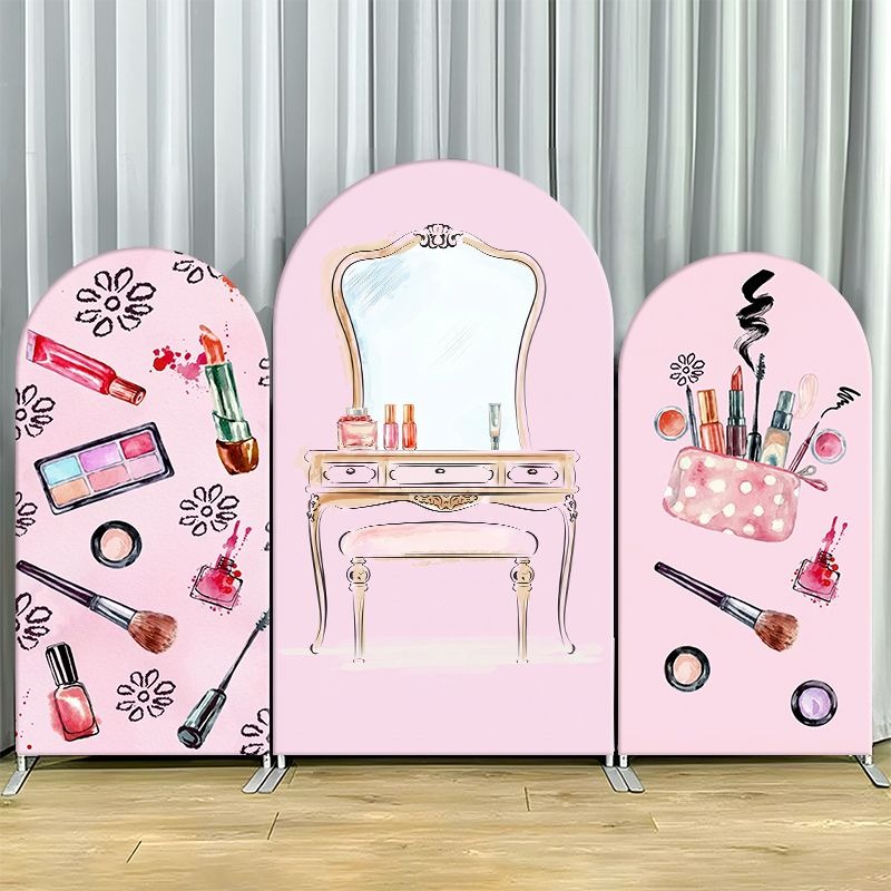 Beauty Makeup Events - Copertura per fondale ad arco monofacciale,