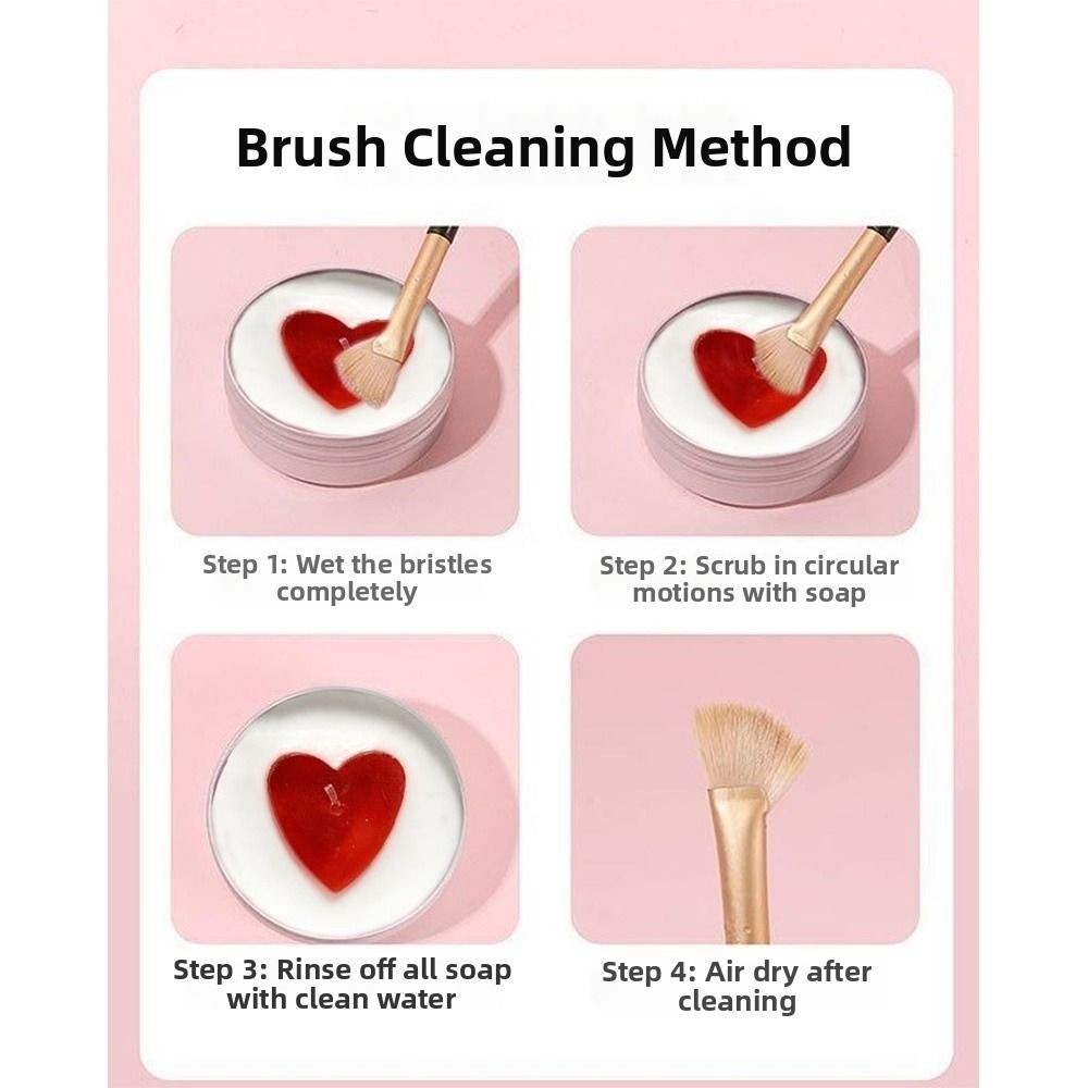Beauty Makeup Sponge - Sapone detergente per pennelli da trucco