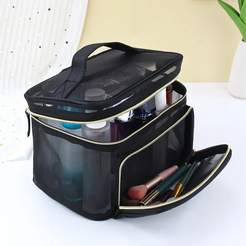 Beauty Makeup Design - Borsa per il Trucco Trasparente a