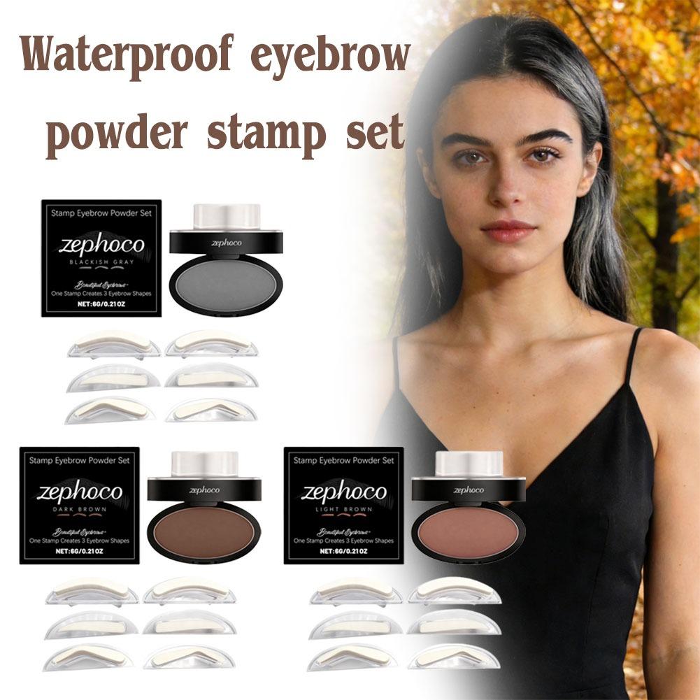 Beauty Mark Makeup - Kit per sopracciglia impermeabile con polvere