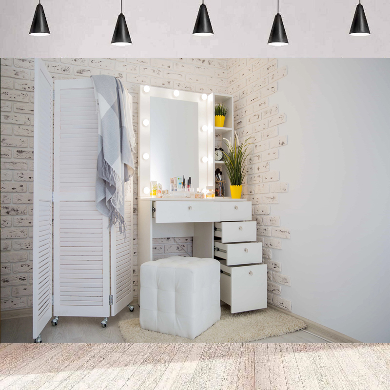 Beauty Makeup Events - Sfondo Fotografico Rosa per Sala Trucco,