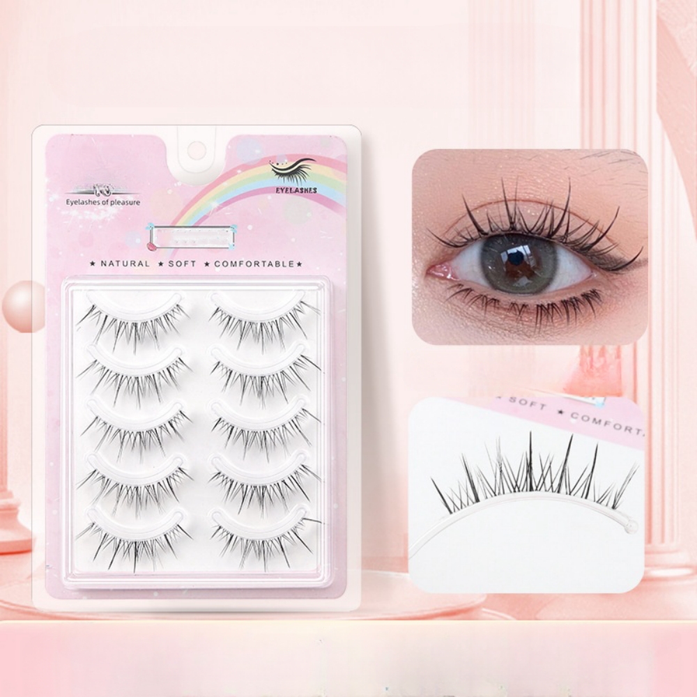 5 paia di ciglia finte ondulat - Beauty Makeup Look recensione e prezzo