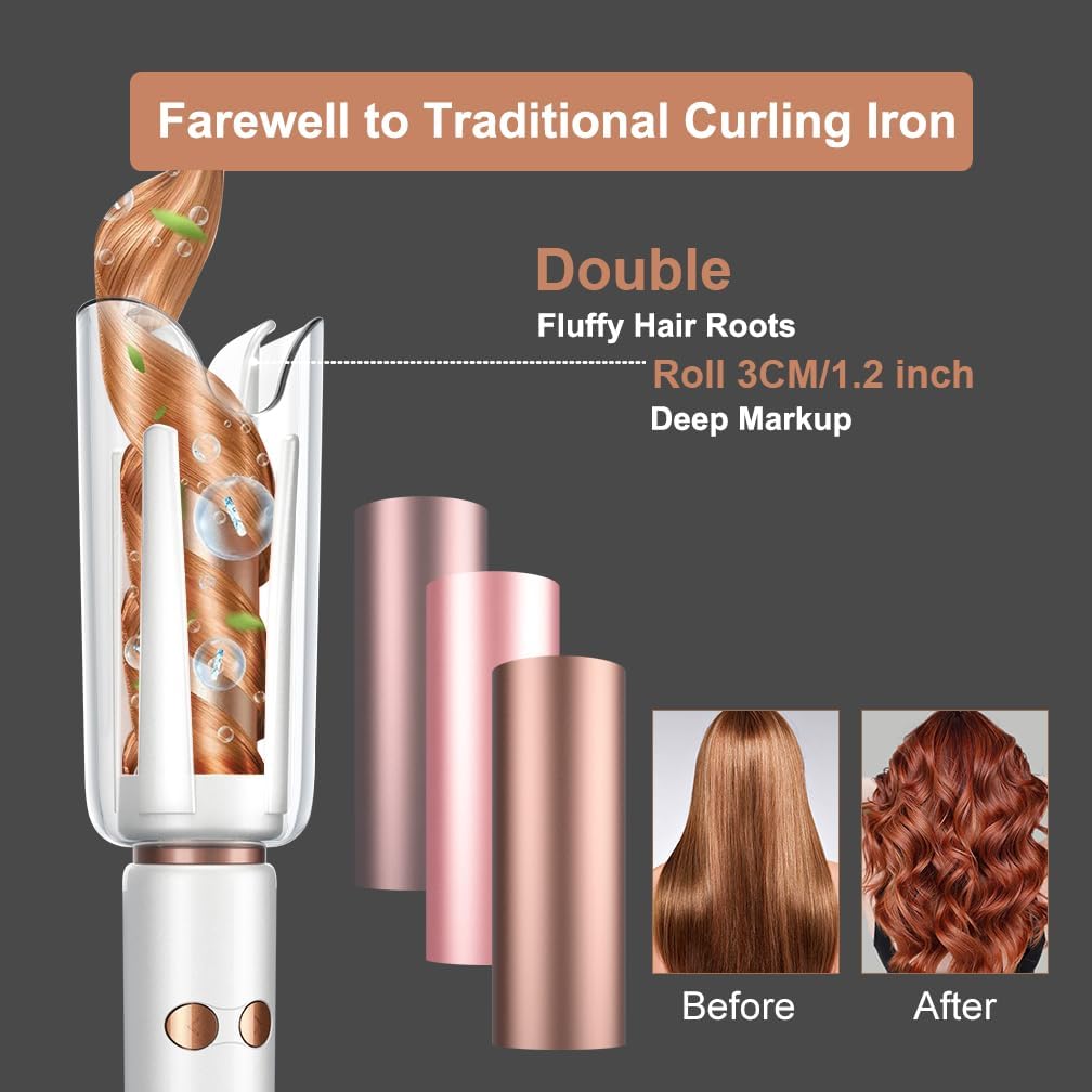 Ferro arricciacapelli automati - Hair Curling Wand recensione e prezzo