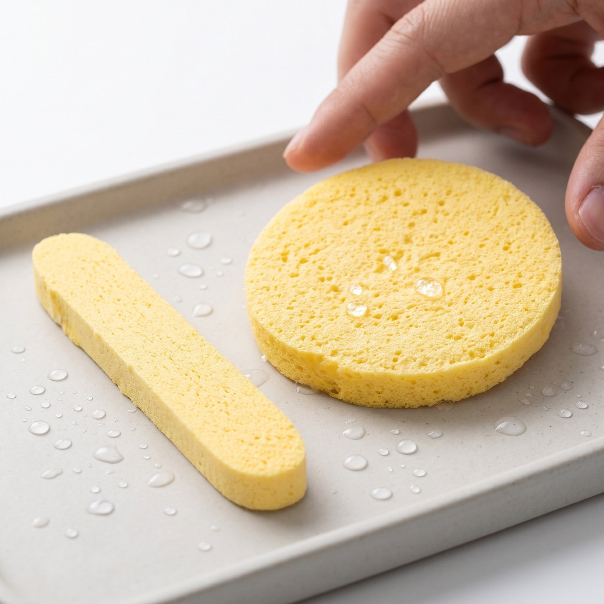 Spugna Compatta Rotonda per Tr - Beauty Makeup Sponge recensione e prezzo