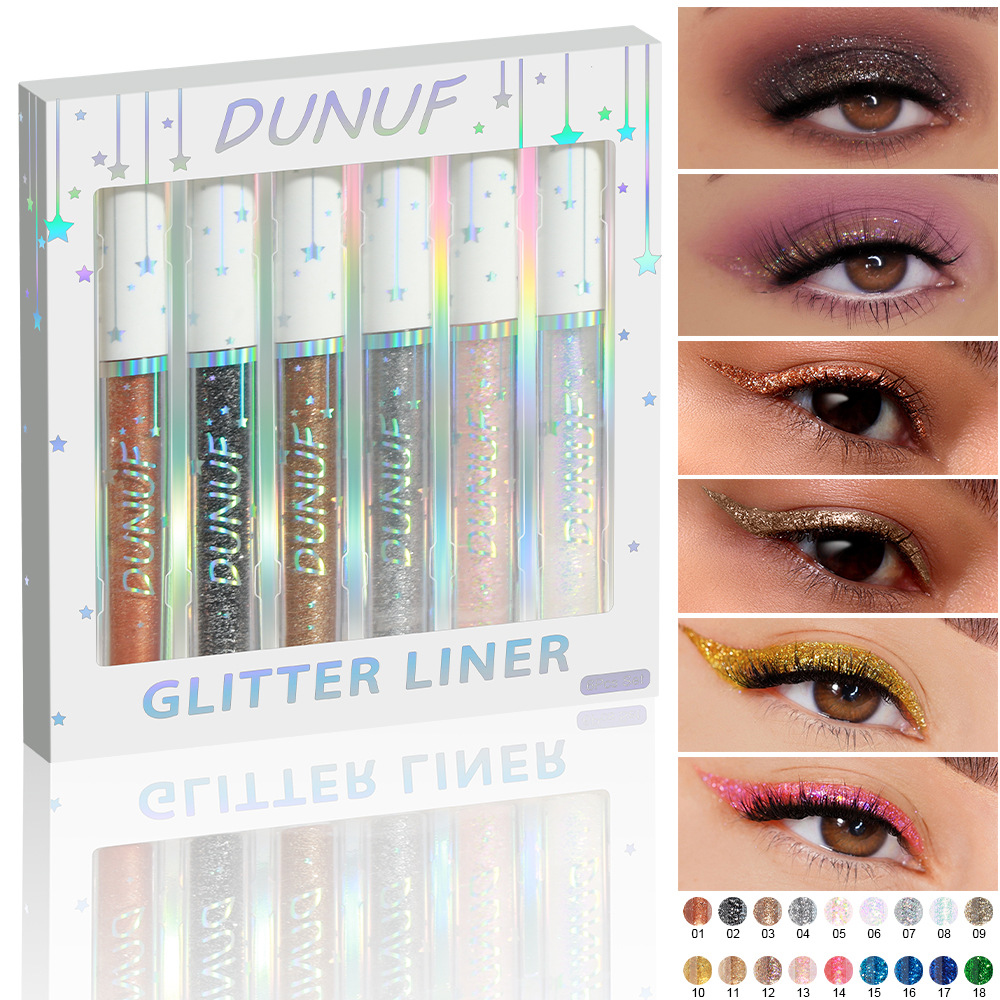 Set di 6 eyeliner glitterato o - Beauty Makeup Events recensione e prezzo