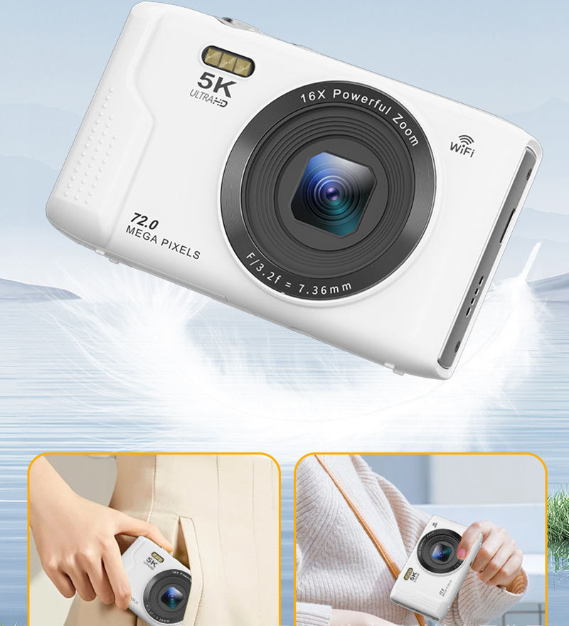 Videocamera per Studenti 5K a  - Beauty Makeup Camera recensione e prezzo