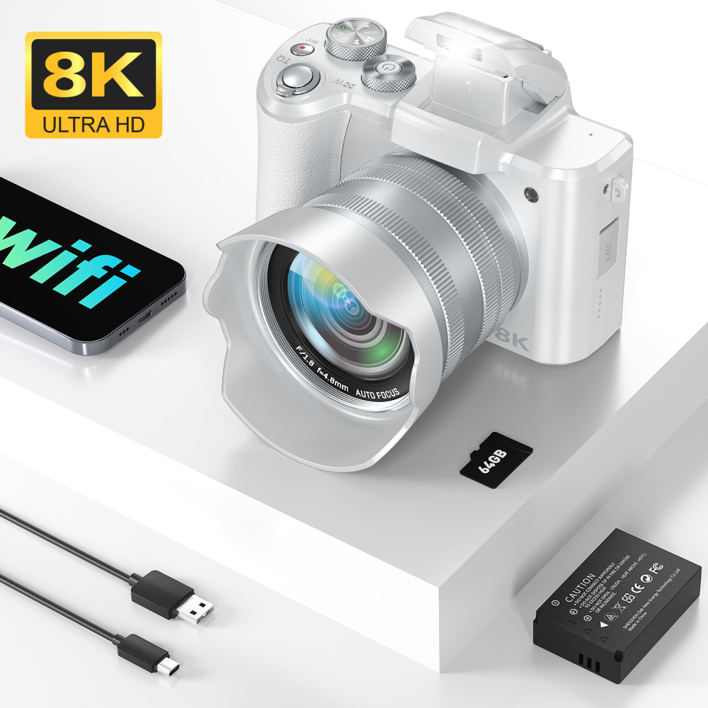 Fotocamera digitale 8K per fot - Beauty Makeup Camera recensione e prezzo