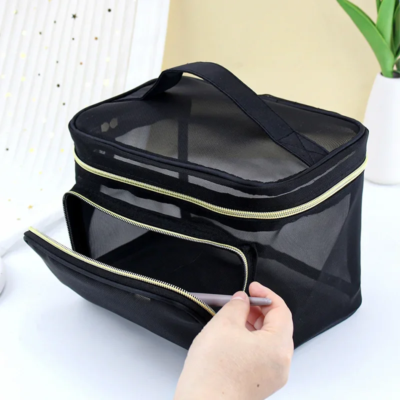 Borsa per il Trucco Trasparent - Beauty Makeup Design recensione e prezzo
