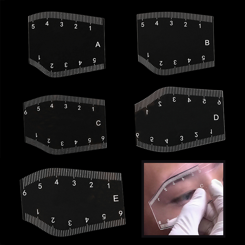 Set di 5 Stencil Durevoli e Po - Beauty Makeup Design recensione e prezzo