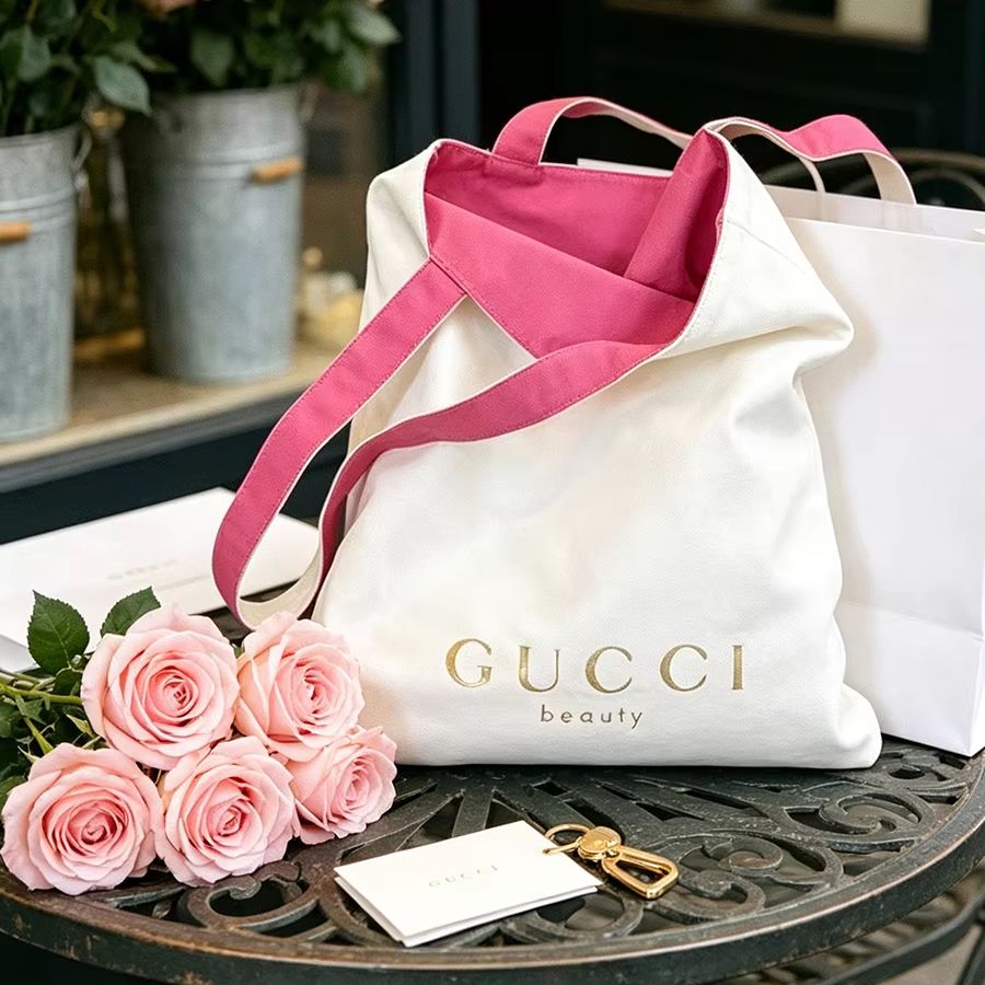 Borsa GUCCI da donna in tela,  - Beauty Makeup Sponge recensione e prezzo
