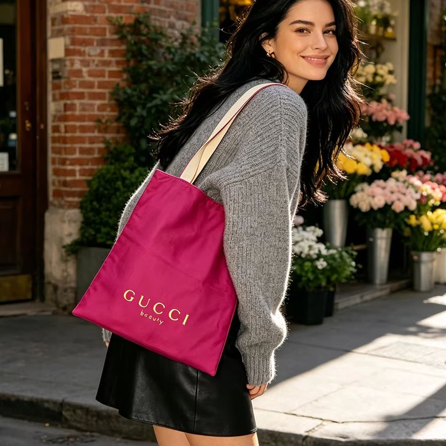 Borsa GUCCI da donna in tela,  - Beauty Makeup Sponge recensione e prezzo